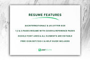 Minimal Resume CV template in Word, a Resume Template by paulresume (Thumbnail 5 of 5)