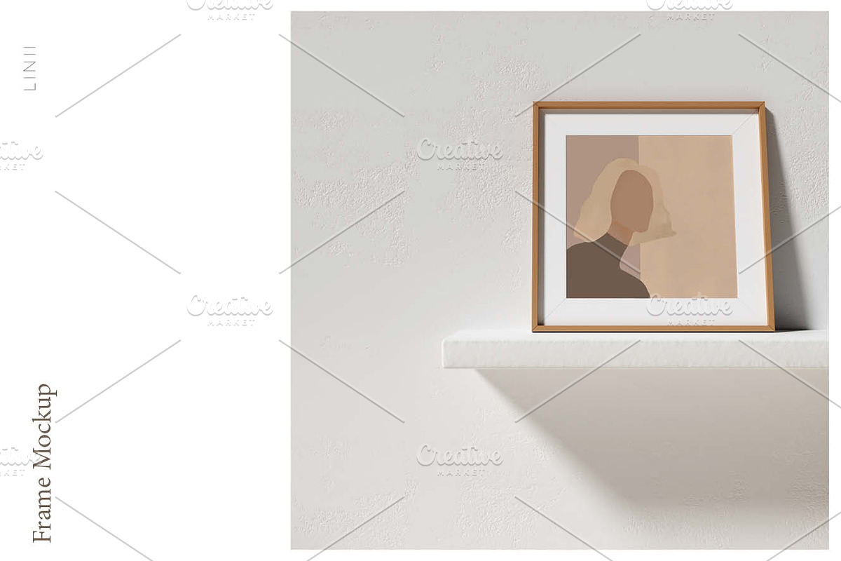 Frame Mockup, a Print Template by LINII (Photo 2 of 2)