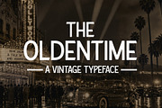 The Oldentime - Vintage 1920's Font, a Sans Serif Font by HipFonts (Thumbnail 1 of 11)