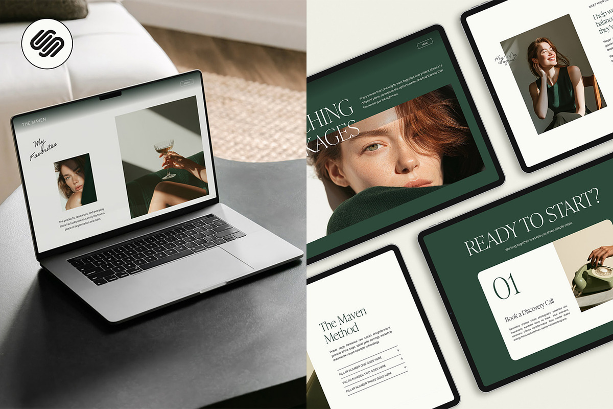 Bold Coaching Web Design Template, a Squarespace Template by Glo Design Studio (Photo 8 of 11)