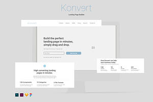 Konvert Landing Page Builder