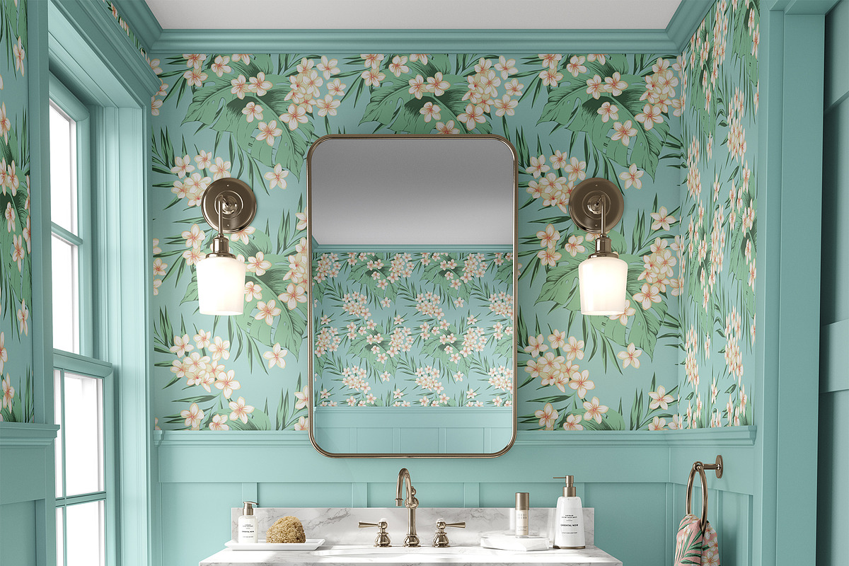 Alba Tropicale | Vector patterns set, a Pattern Graphic by Tanya Vollar (Photo 10 of 11)