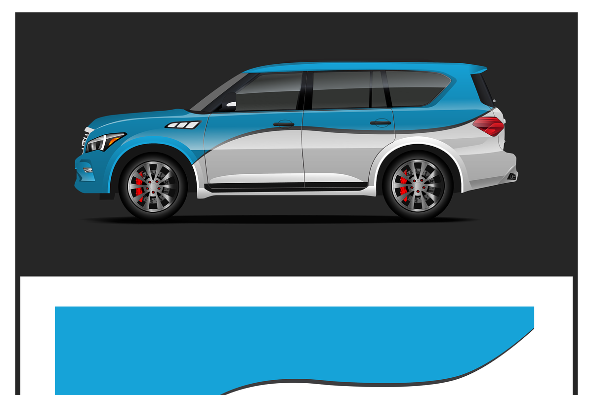 Dynamic Vehicle Wrap Design, a Transportation Illustration by CarWrap design (Photo 2 of 4)
