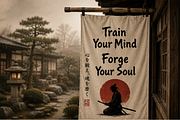 Bushido Spirit - Japanese Brush Font, a Handwritten Font by overlaytemplates (Thumbnail 2 of 5)
