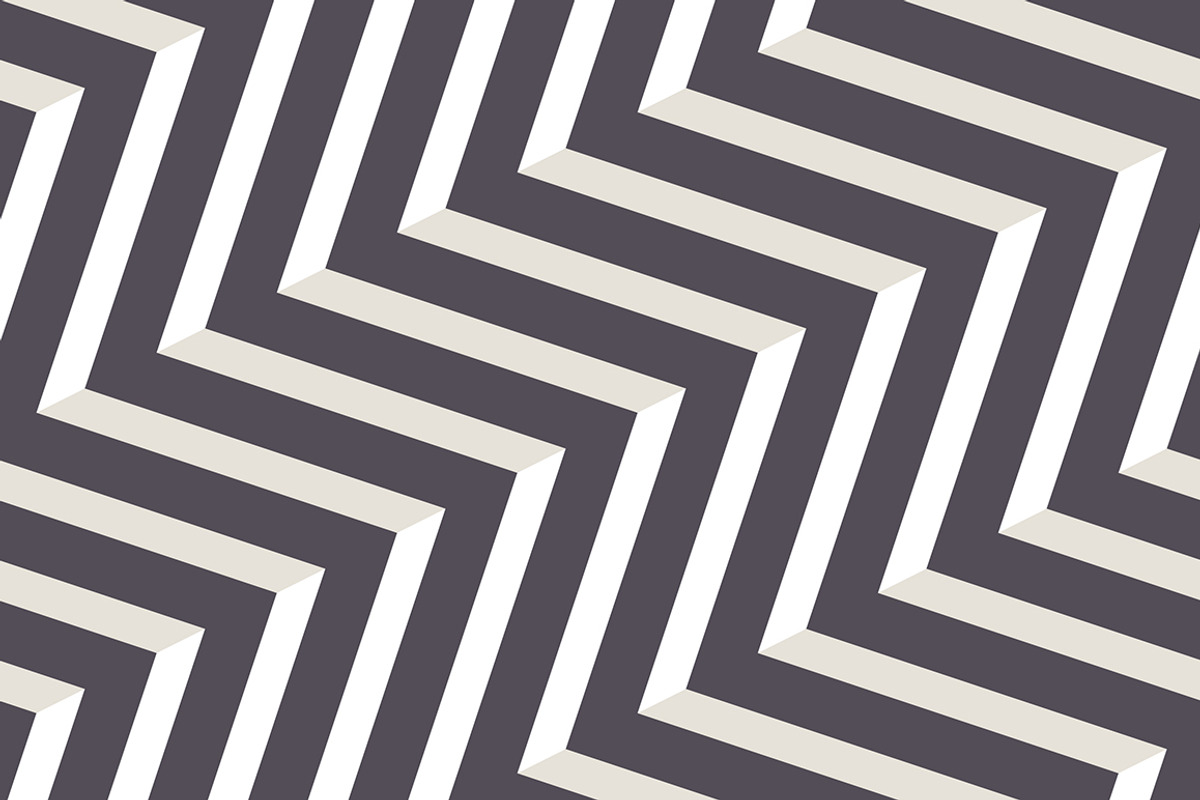 Chevron Seamless Patterns, a Pattern Graphic by Curly_Pat (Photo 2 of 5)