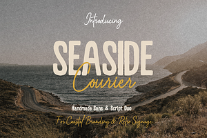 Seaside Courier – Font Duo