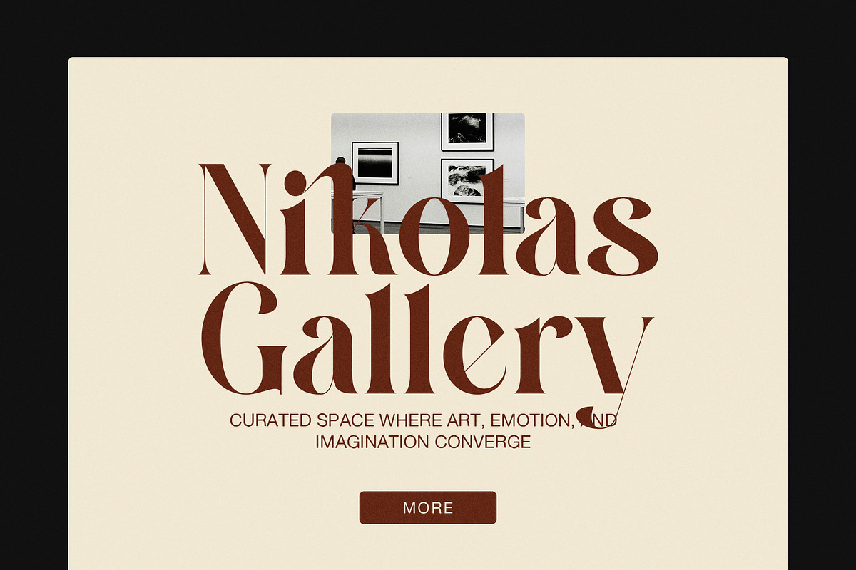Gitson Elegant Serif Font, a Serif Font by Graphicxell (Photo 5 of 8)