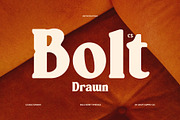 CS Bolt Drawn, a Serif Font by Craft Supply Co. (Thumbnail 1 of 8)