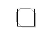 Modern Square Frame SVG Bundle, an Illustration by Creativeshirt (Thumbnail 24 of 31)