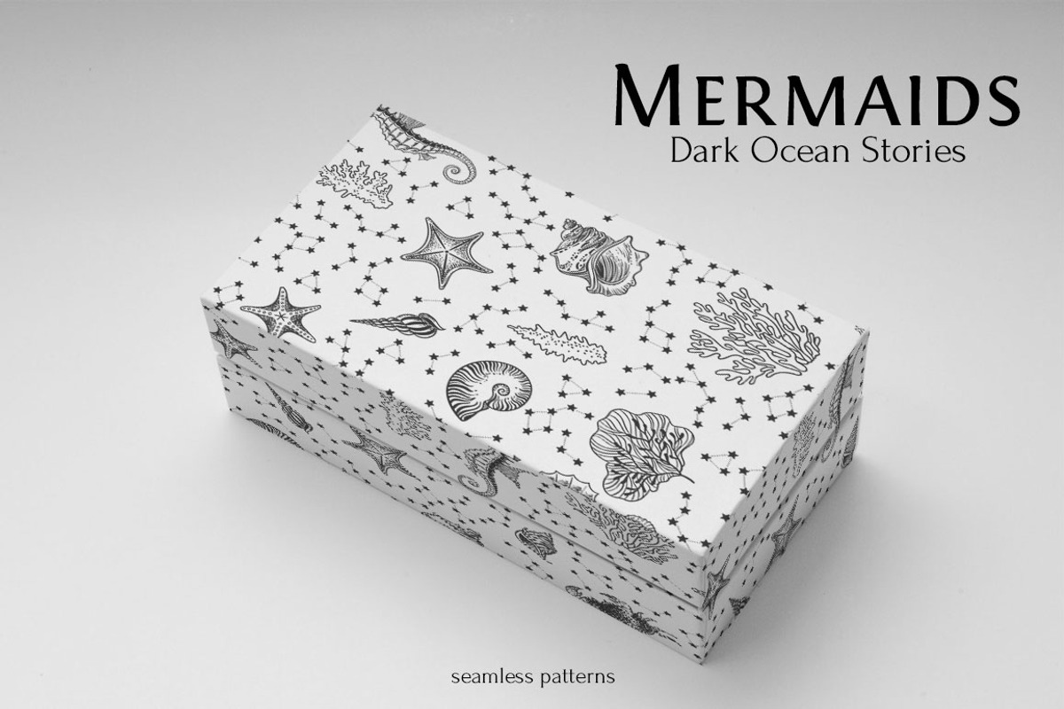 Mermaids. Dark Ocean Stories., an Object Graphic by Anastasia (Photo 6 of 11)