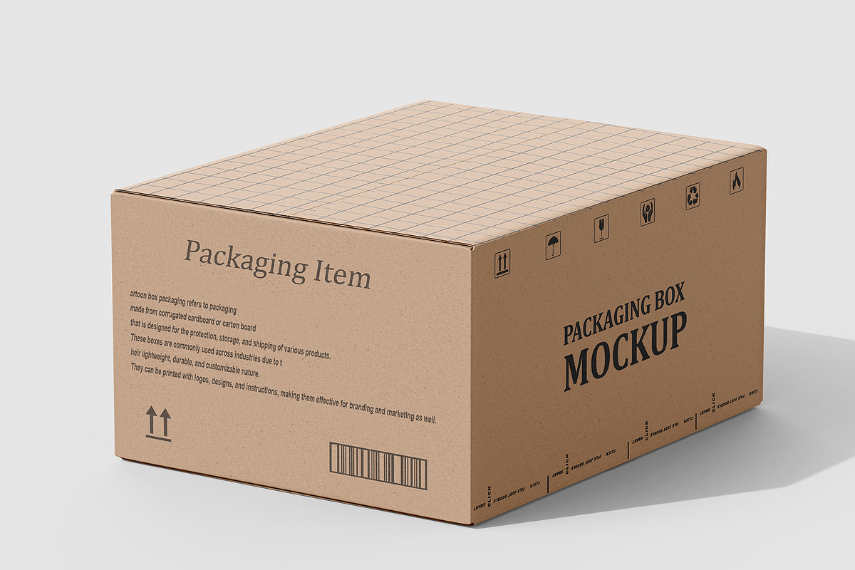 Rectangle Box Packaging Mockup, a Packaging Mockup by pixelmock (Photo 3 of 14)