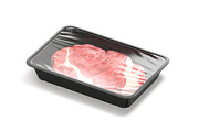 Plastic Packaging Raw Meat 3D Model, an Object 3D Model by rebrandy (Thumbnail 4 of 9)