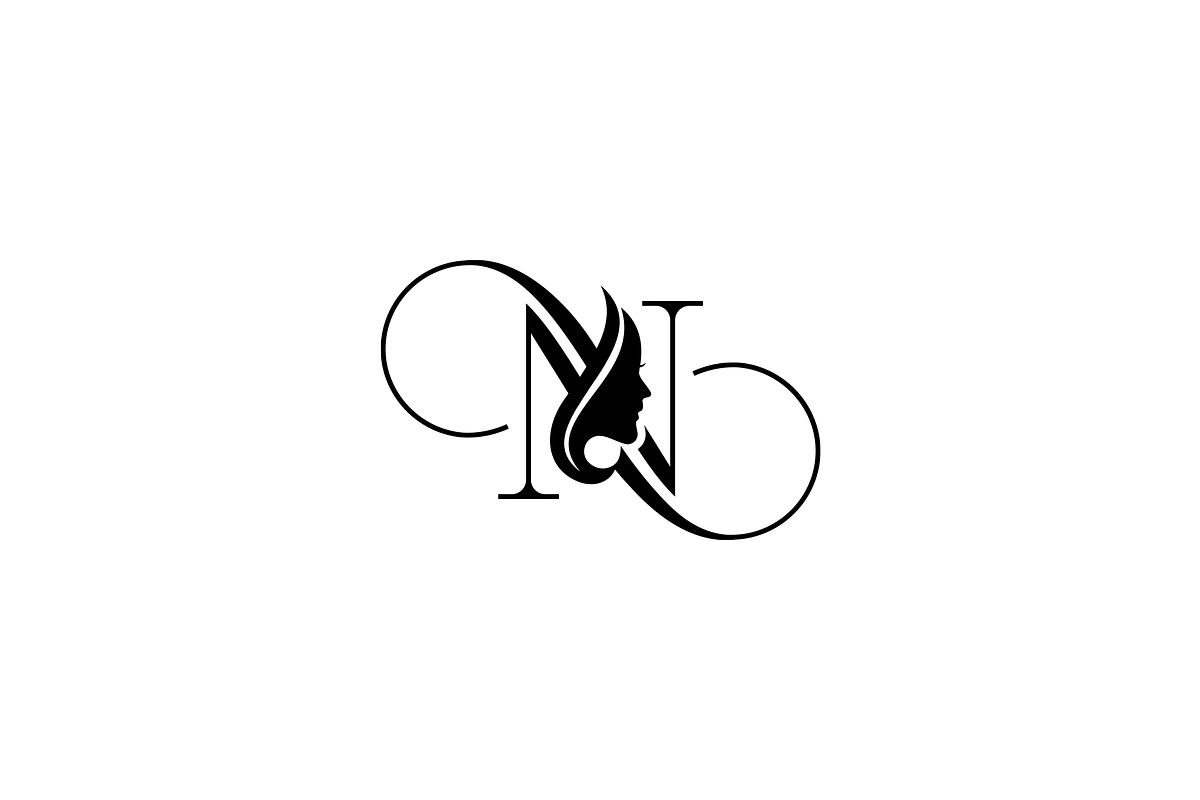 Letter N Woman Beauty Logo, a Branding & Logo Template by Luxury Logos (Photo 3 of 4)