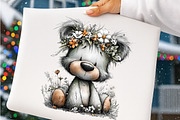 Whimsical Spring Watercolor Clipart, an Illustration by SinaCreation (Thumbnail 5 of 8)