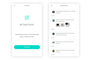 Daily Task Management Sketch App