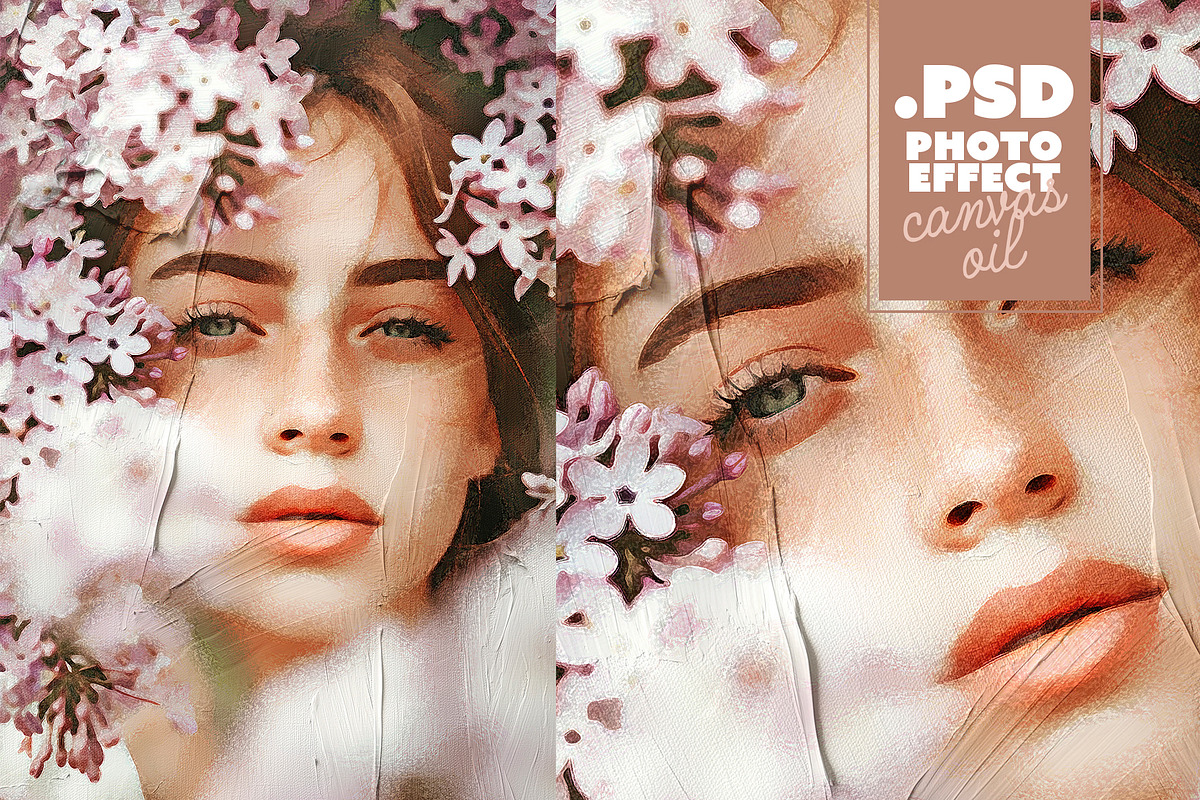 Oil Painting Photo Effect Photoshop, a Layer Style Add-On by McLittle Stock (Photo 1 of 4)