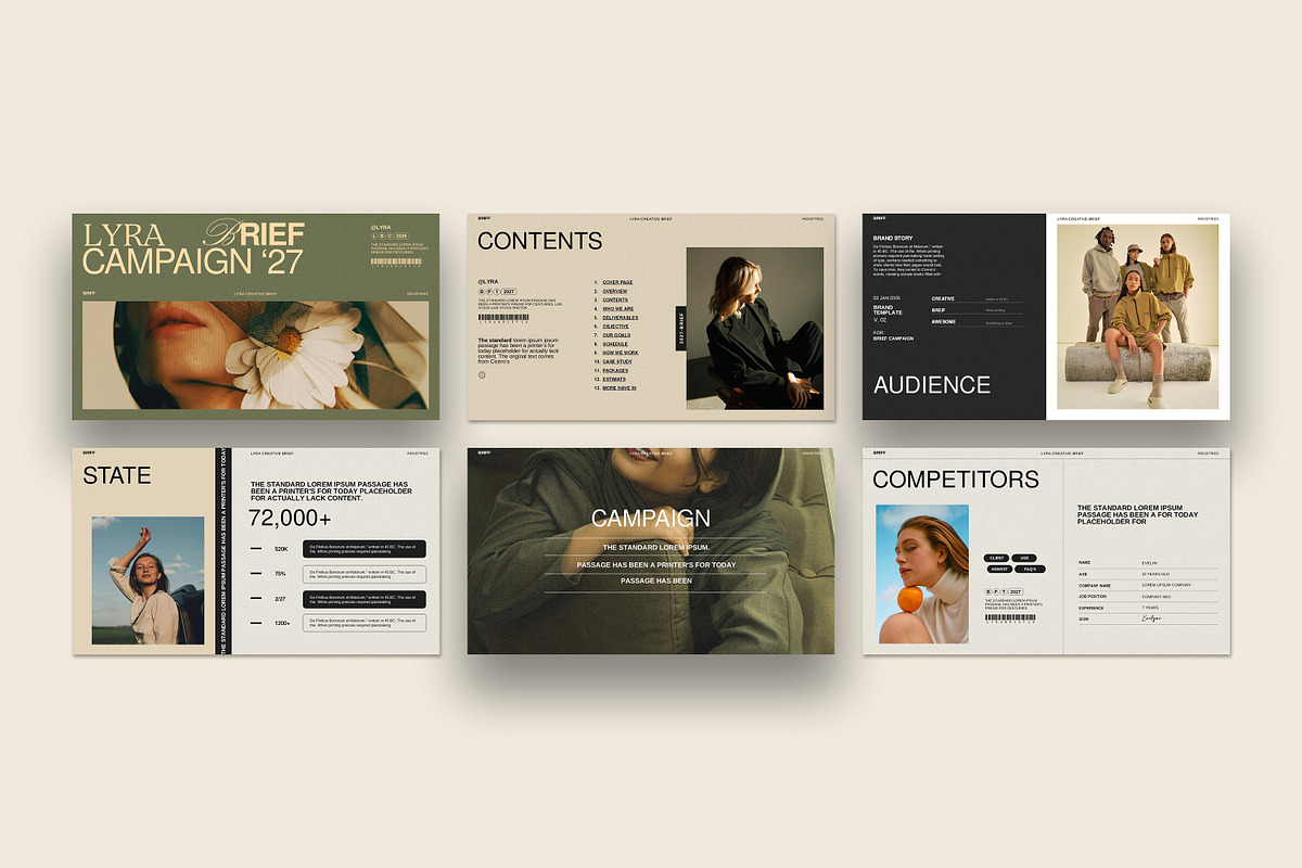 Lyra | Creative Brief, a Presentation Template by slidestock55 (Photo 8 of 12)
