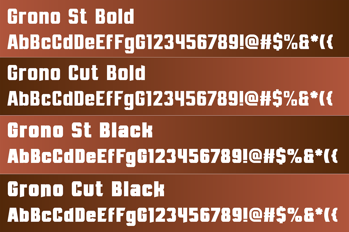 Grono font family, a Blackletter Font by vlad.berla (Photo 4 of 8)