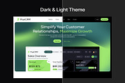 FluxCRM - SaaS CRM Website UI KIT, an UI Kit Template by Creative Perspective (Thumbnail 7 of 7)