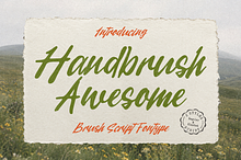 Handbrush Awesome Brush Script