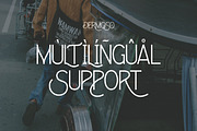 Dermoso - Stylish Sans Serif Font, a Sans Serif Font by Flawless And Co (Thumbnail 10 of 10)