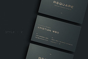 Stylist Business Cards Template, a Business Card Template by Ctrl space studio (Thumbnail 3 of 6)
