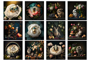 111 Animal Art Still Life Prints, a Background Graphic by YvY (Thumbnail 3 of 11)
