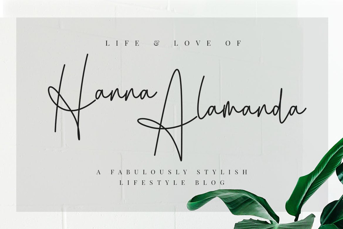 Blastyes Signature Business Font preview 2