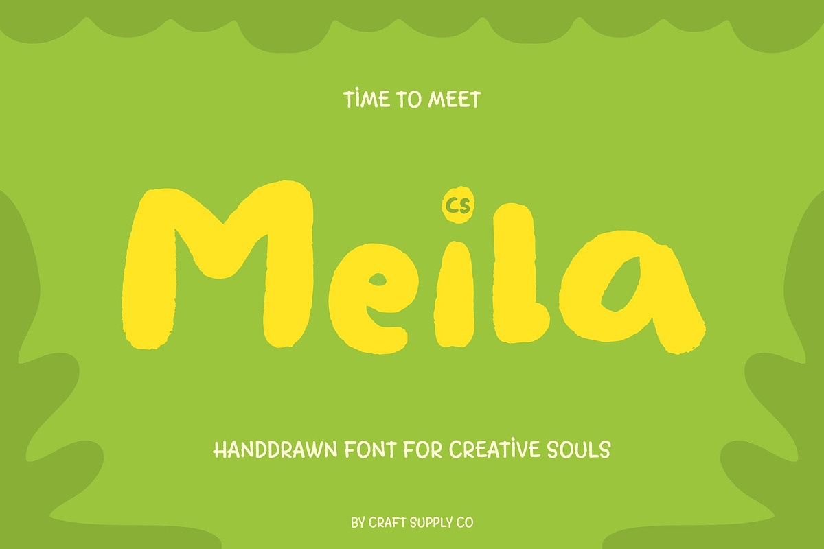 CS Meila – Kids Font, a Handwritten Font by Craft Supply Co. (Photo 1 of 8)