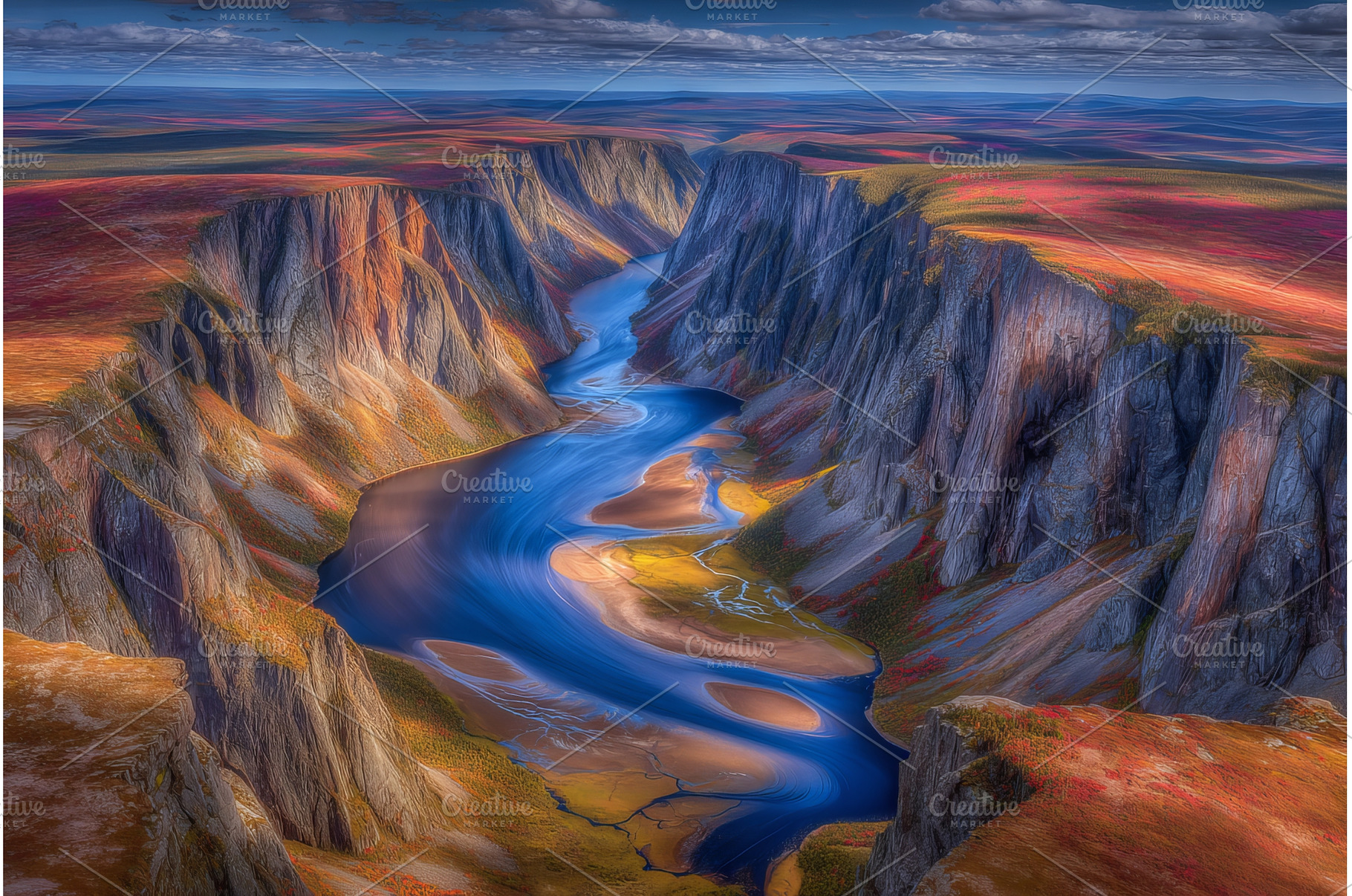 The location of Western Brook Pond, a Nature Photo by ZinetroN