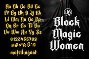 Zenylou Blackletter, a Blackletter Font by madeDeduk (Thumbnail 3 of 10)
