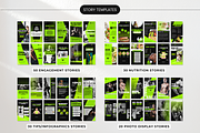 Fitness Coach Social Media Bundle, a Social Media Template by DigiPax (Thumbnail 4 of 10)