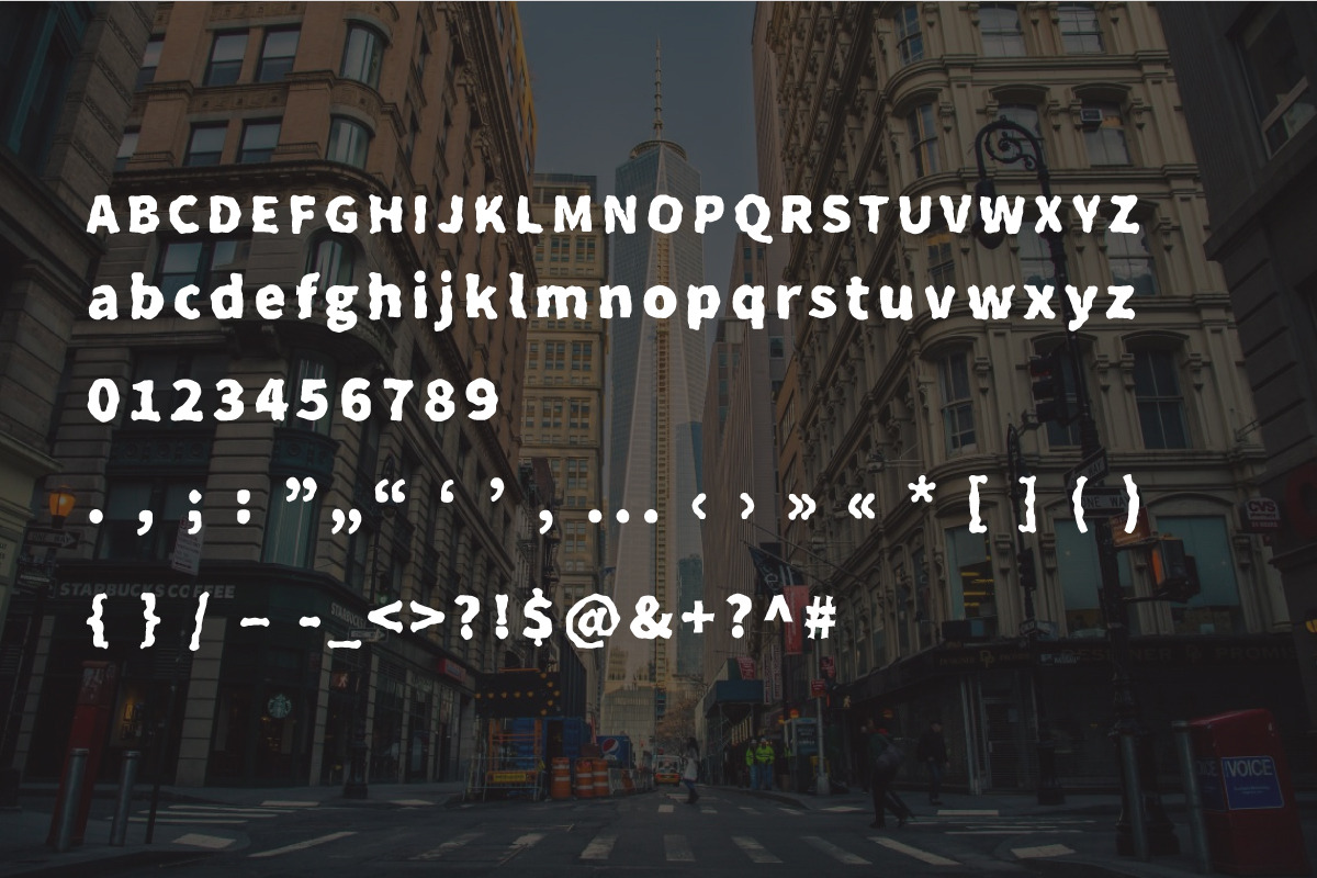 BUSKO, a Font by ElimesherStudio (Photo 2 of 5)