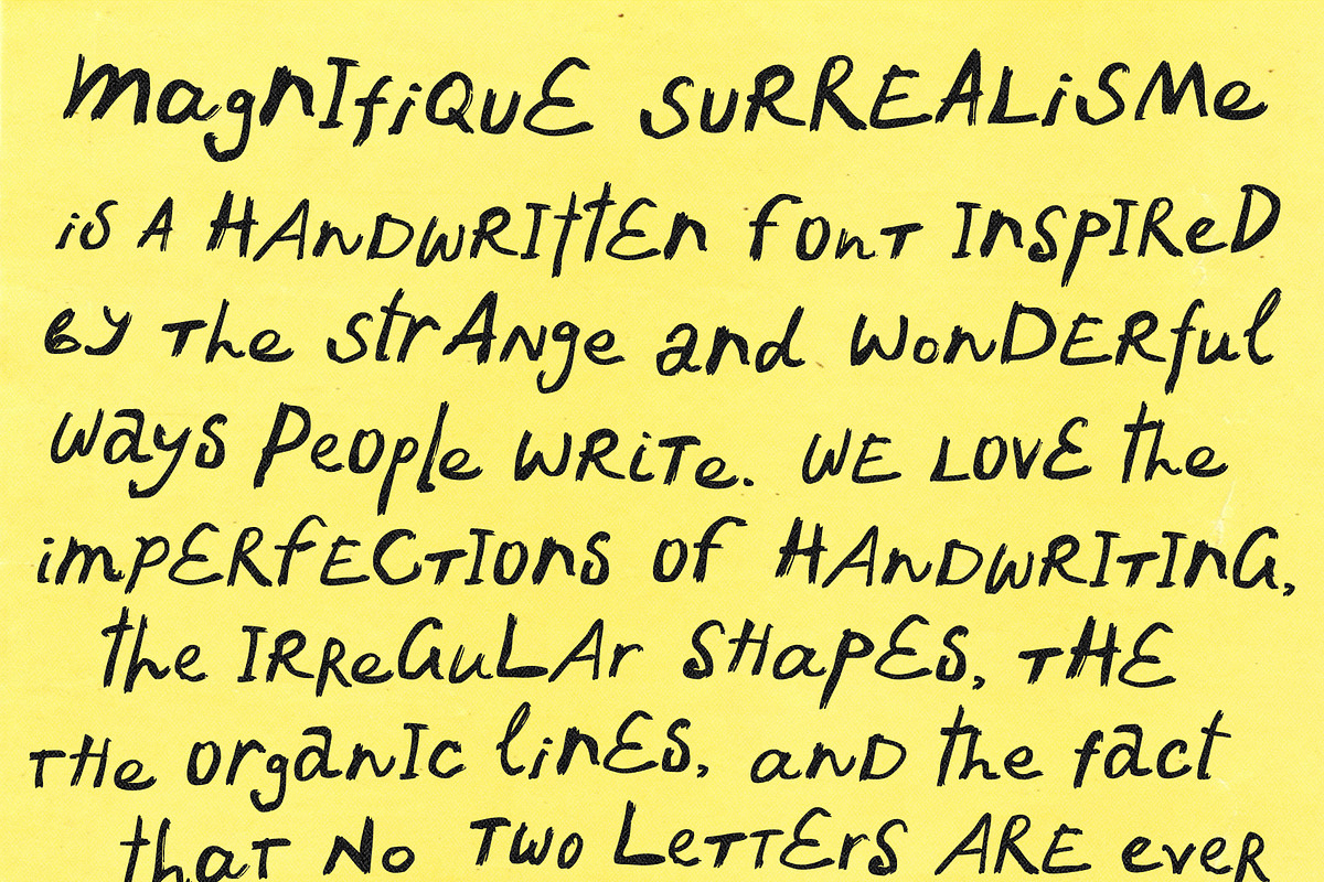 Organic Hand Painted Font, a Handwritten Font by Ayya Studio (Photo 3 of 17)