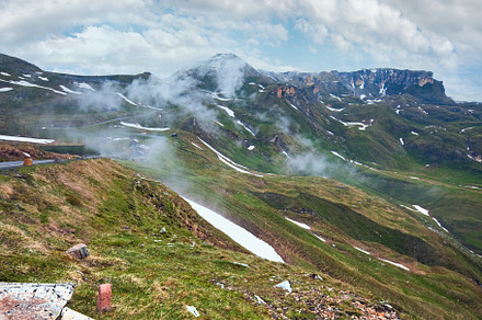 Summer Alps mountain (view from Grossglockner High Alpine Road), a Nature Photo by YuriyB