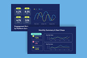 Social Media Report Infographics, a Work Illustration by twinstd (Thumbnail 5 of 5)
