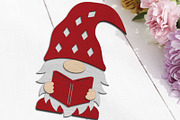 SET of School Gnomes, Decor Files, a Design Template by LaserCutano (Thumbnail 2 of 7)