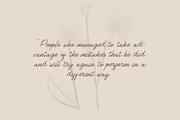 The Mind Rain, a Script Font by kerismaker (Thumbnail 2 of 10)