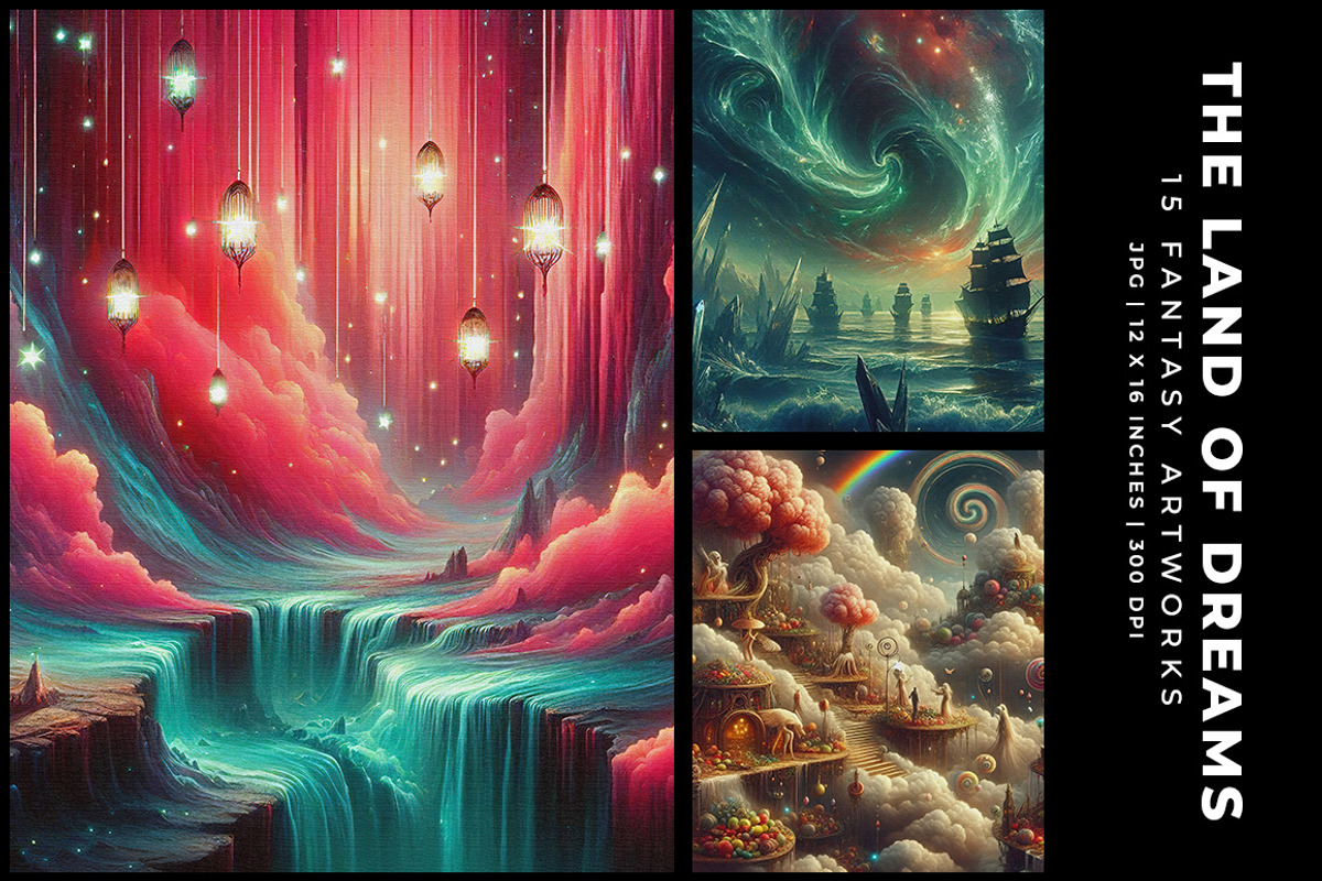 The Land of Dreams, a Decorative Illustration by Digital Art Creations (Photo 5 of 9)