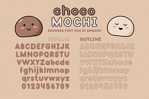 Choco Mochi Cute Playful Font