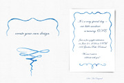 Watercolor Frames Borders Swirls, an Object Graphic by Solo Art Original (Thumbnail 10 of 12)