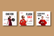 Fashion Social Media Post Layout, a Social Media Template by MightyDesign (Thumbnail 3 of 6)
