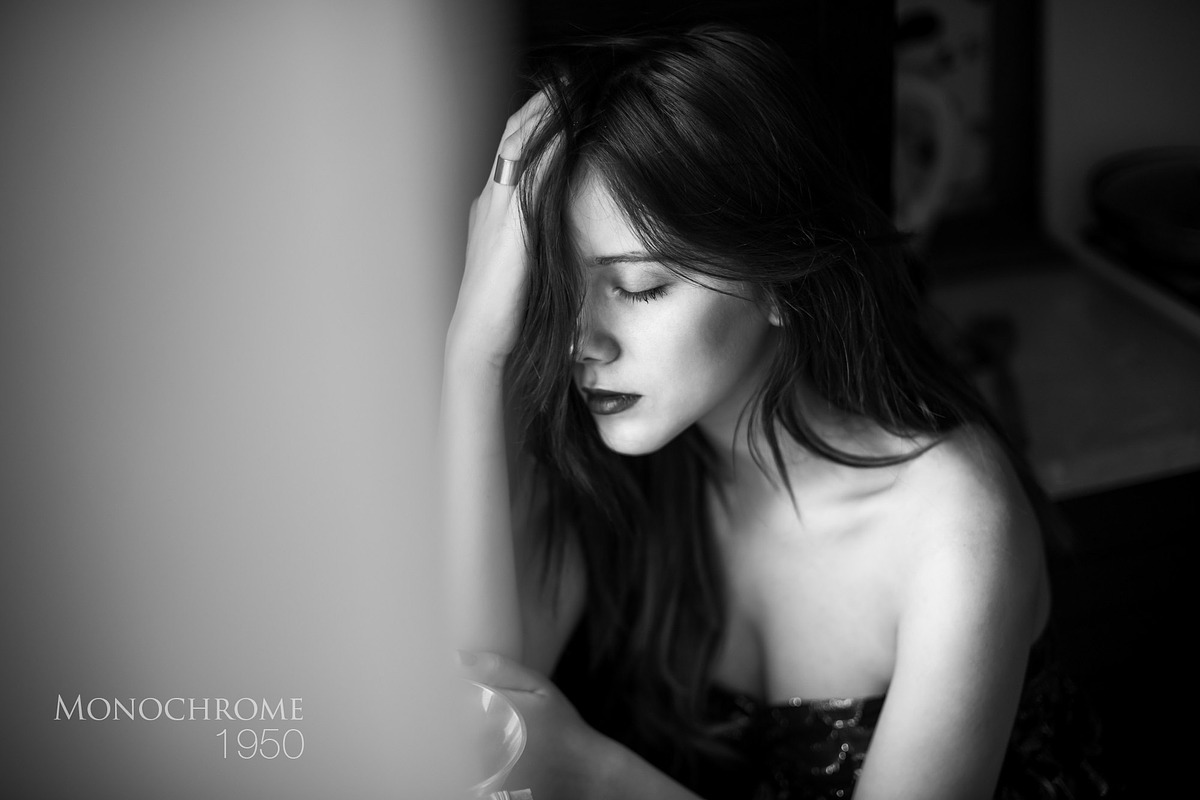 SALE! MONOCHROME Portrait Presets preview 3