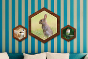 Wall Photo Mockups, a Print Template by Graphic_Art (Thumbnail 6 of 7)