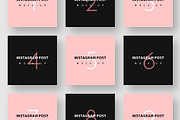 Instagram Post Mockups, a Product Mockup by Cooledition (Thumbnail 6 of 16)