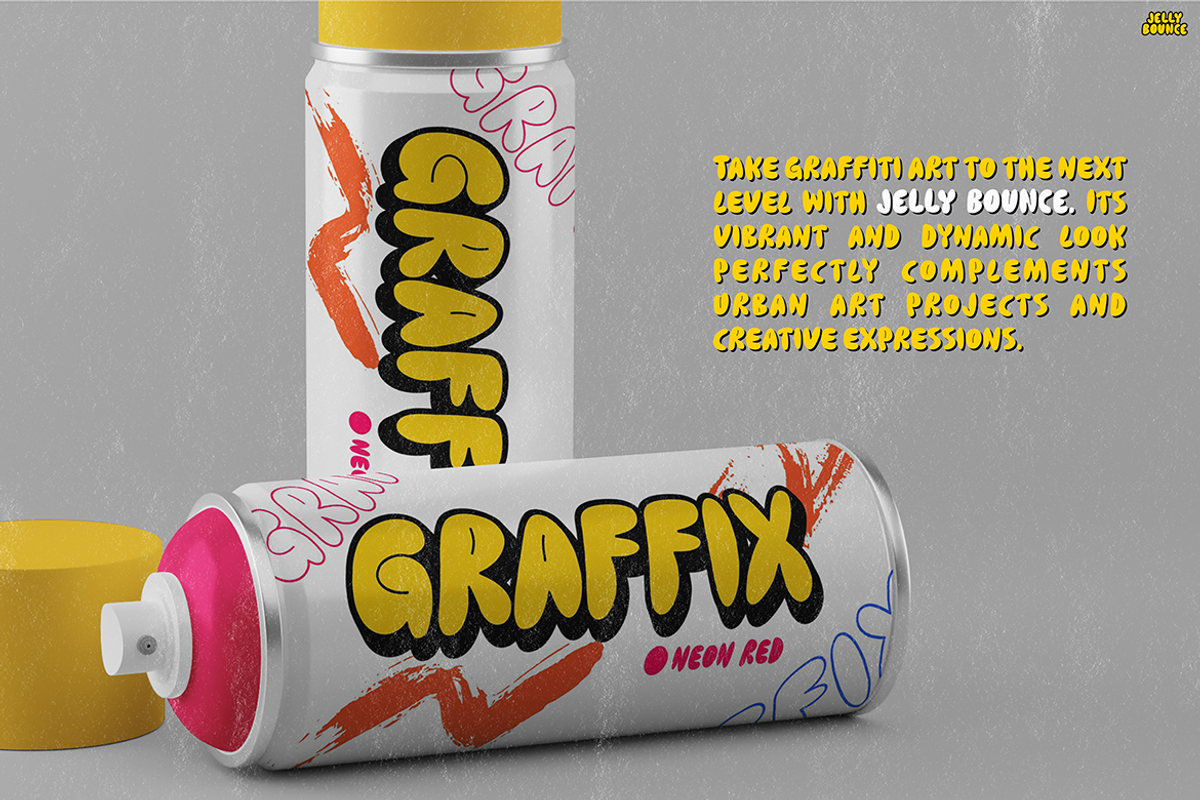 Jelly Bounce, a Font by Pinisi ART (Photo 7 of 10)