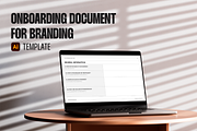 Branding onboarding document, a Presentation Template by Sary Studio (Thumbnail 3 of 3)