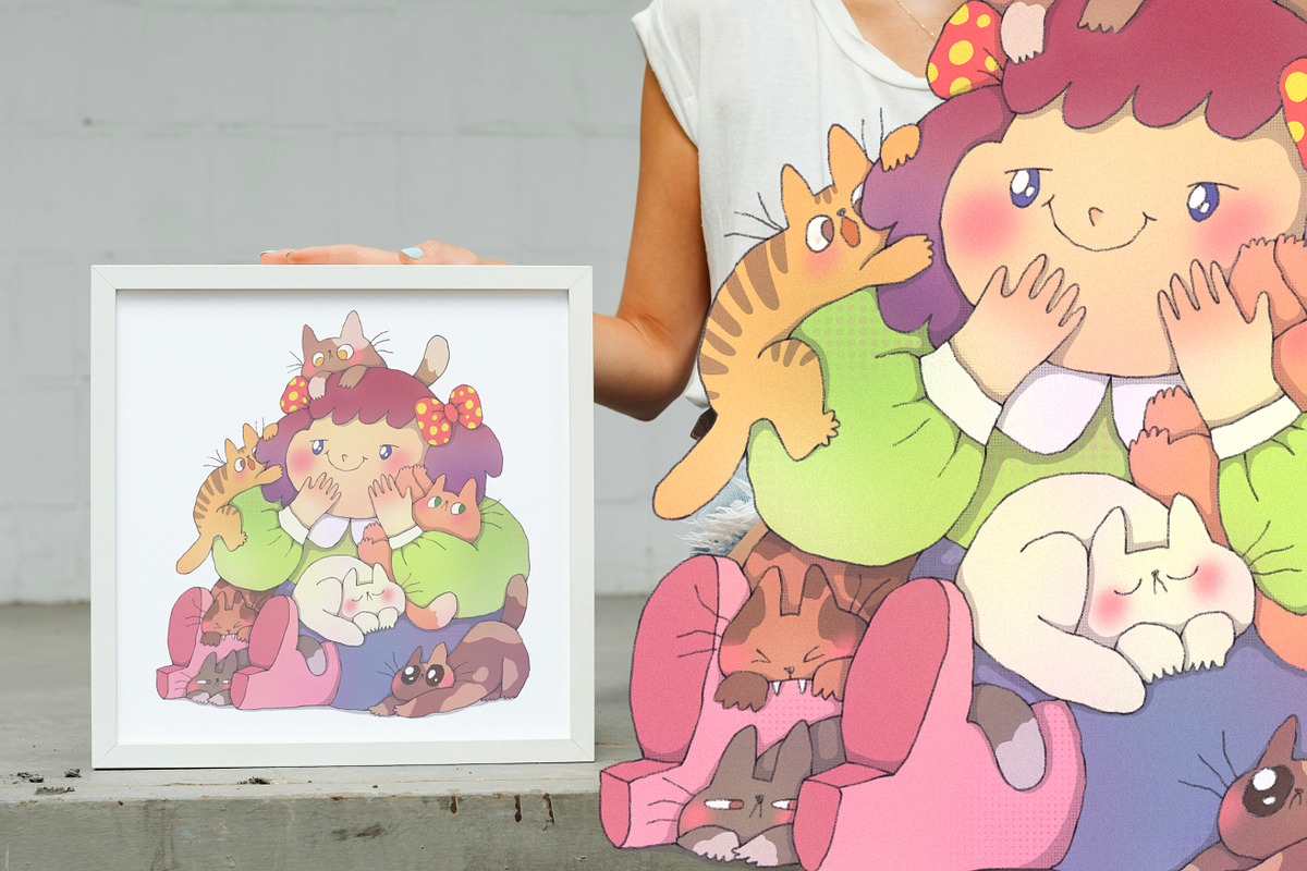 Cute Illustrations II, a Decorative Illustration by Anastasiya Klempach (Photo 3 of 12)