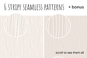 Stripy beige patterns, a Pattern Graphic by julianaapina (Thumbnail 2 of 6)