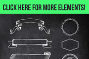 100 Chalk Elements Mega Bundle, an Object Graphic by SkyvaraSupply (Thumbnail 4 of 5)